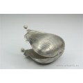 GUCCI pill box : "victorian purse". argint. atelier Gucci cca 1950